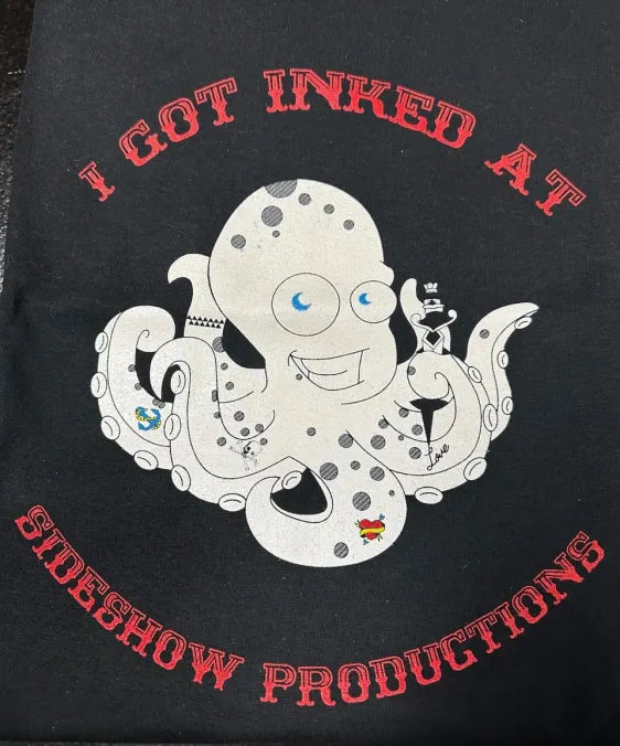 Sideshow Productions Inked Octopus Tee