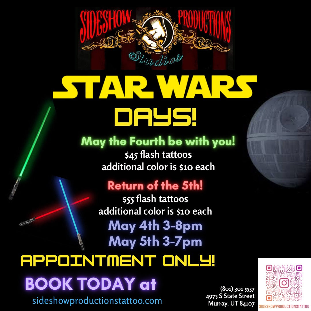 Celebrate Star Wars Days Event (May 4th - May 5th) *promotions*
