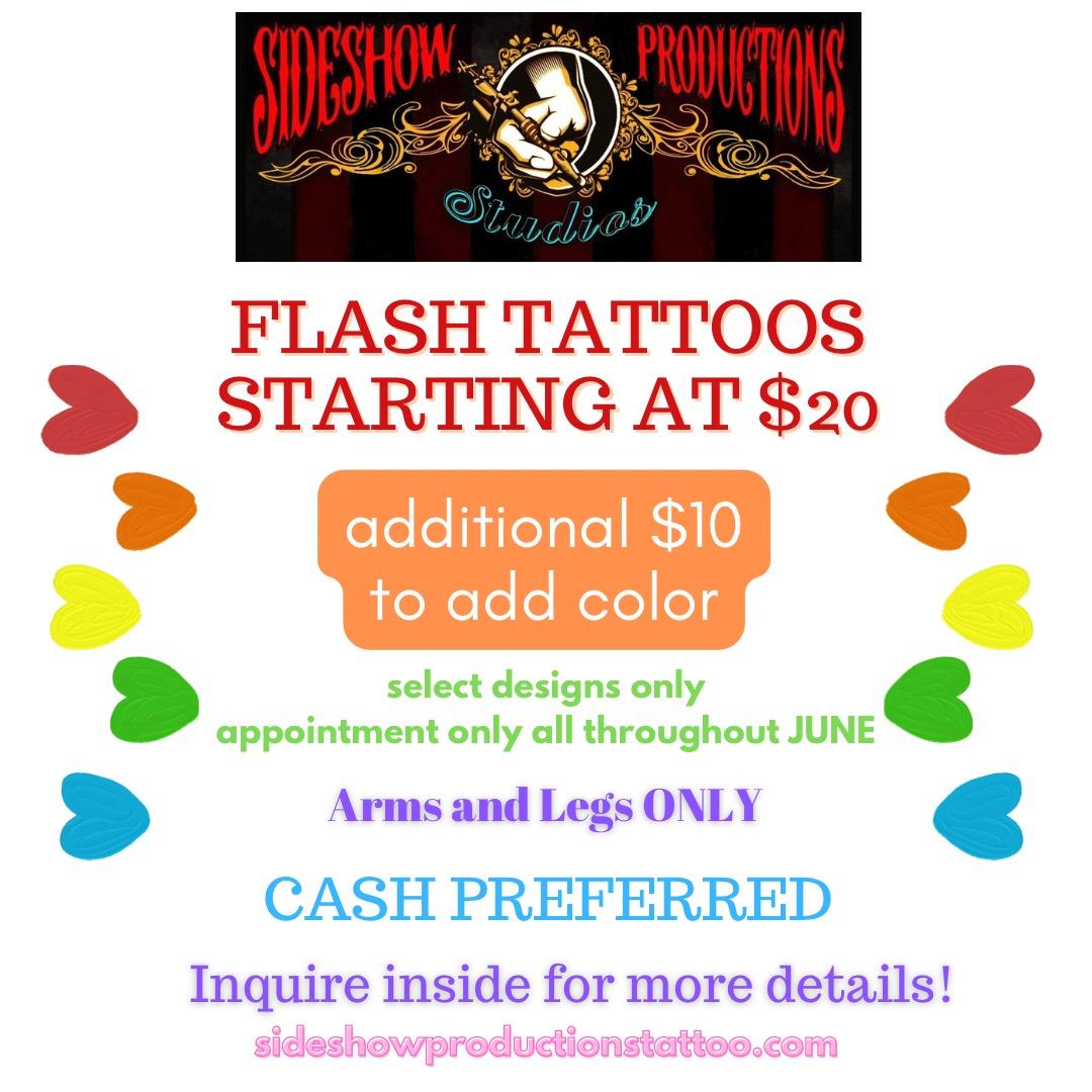 Flash Tattoos Event *promotions*