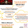 End of Summer Promotion (Piercings) *promotions*