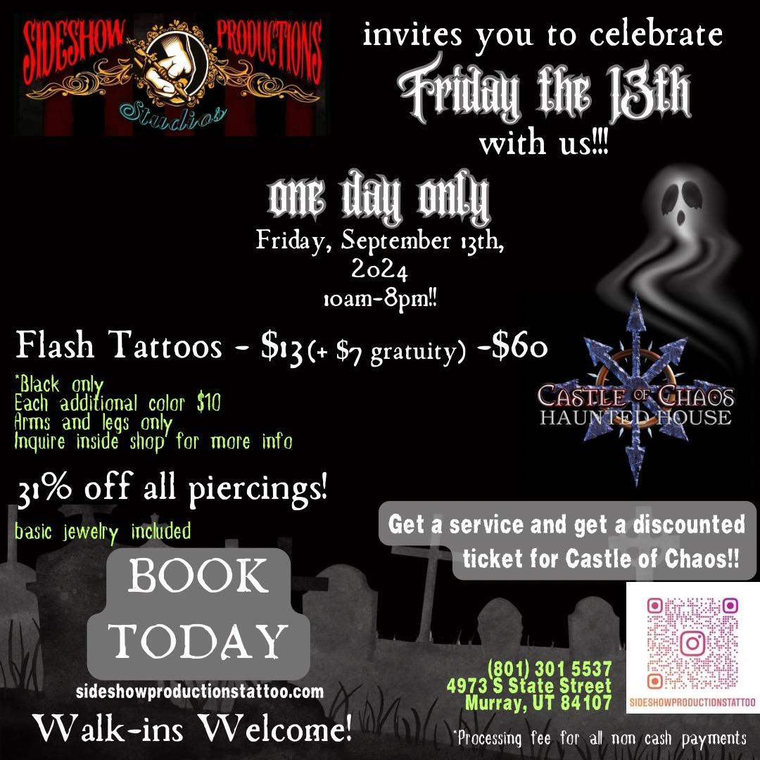 Nightmare on 13th Promotion  (Tattoo) *promotions*