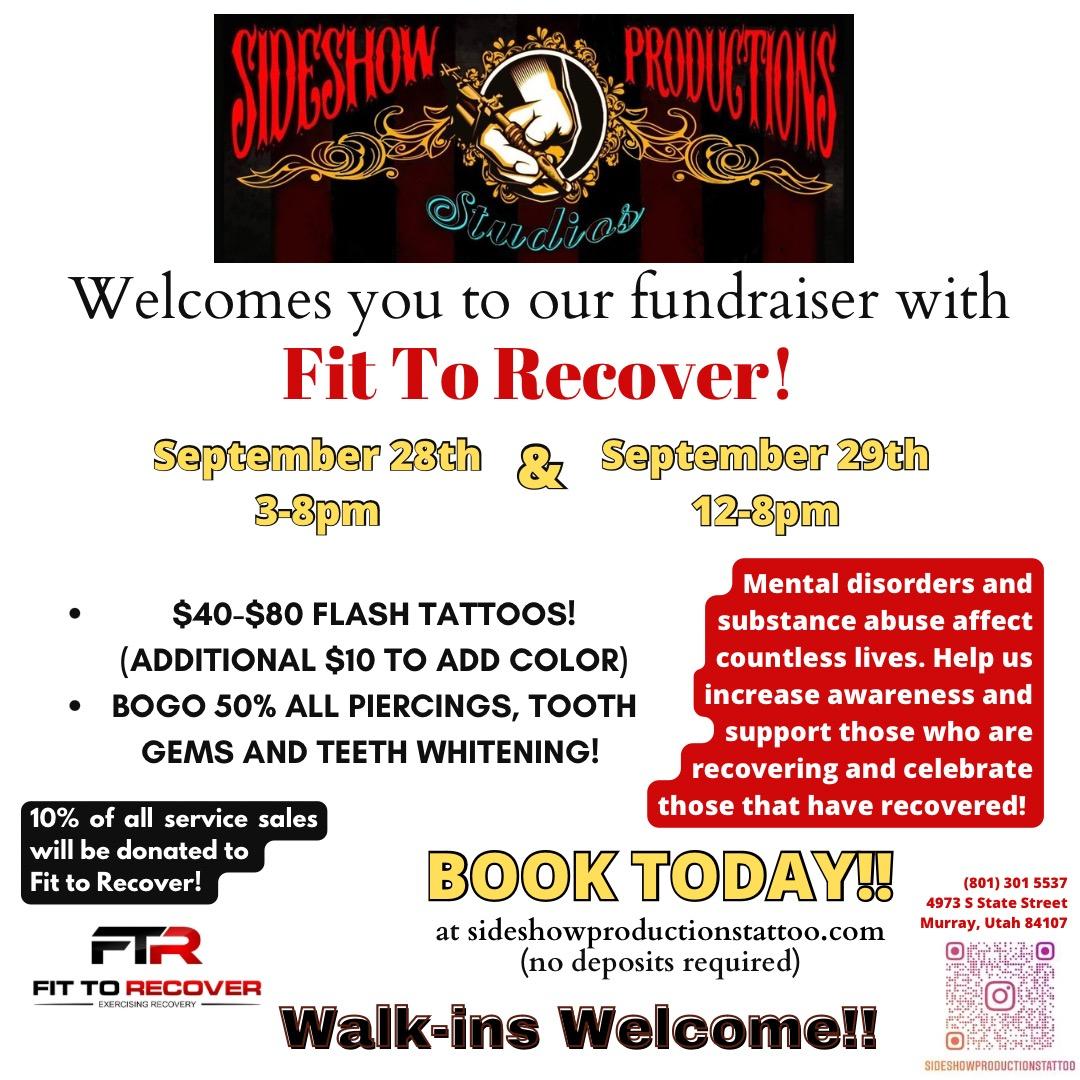 Fit to Recover Fundraiser (Piercings) *promotions*