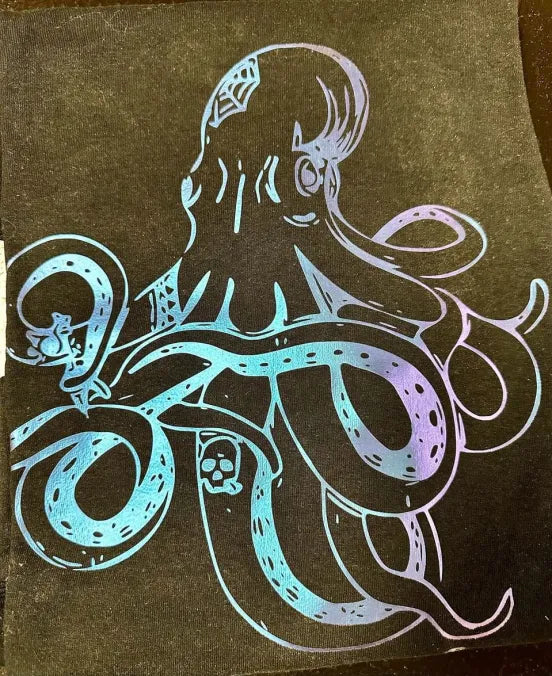 Sideshow Productions Colorful Octopus Tee